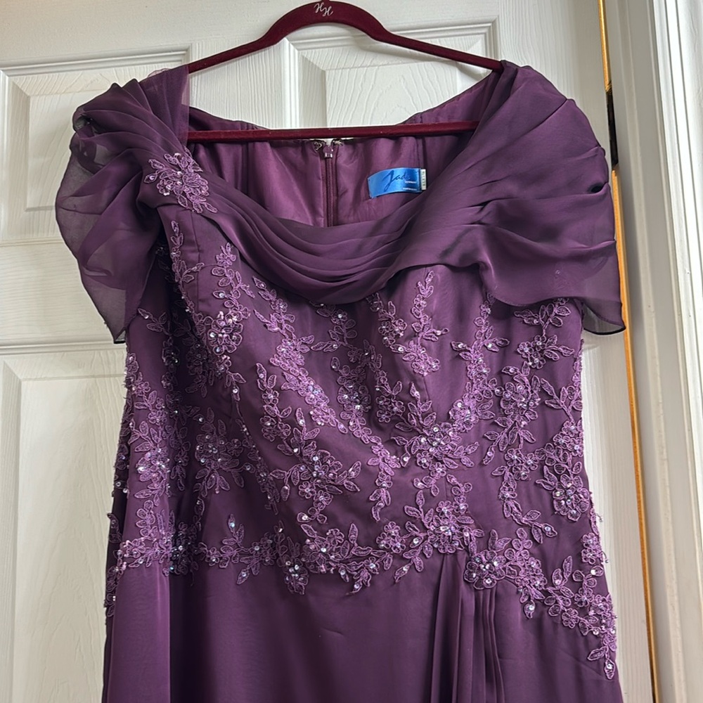 Amethyst Elegance Gown